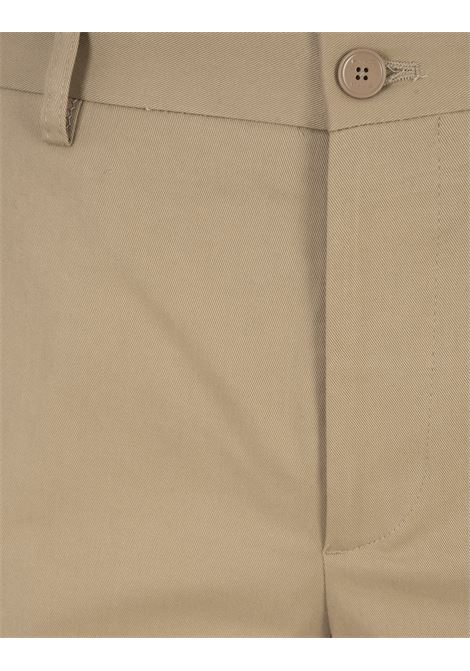 Classic Trousers In Beige Stretch Cotton ETRO | 1W715-0028800