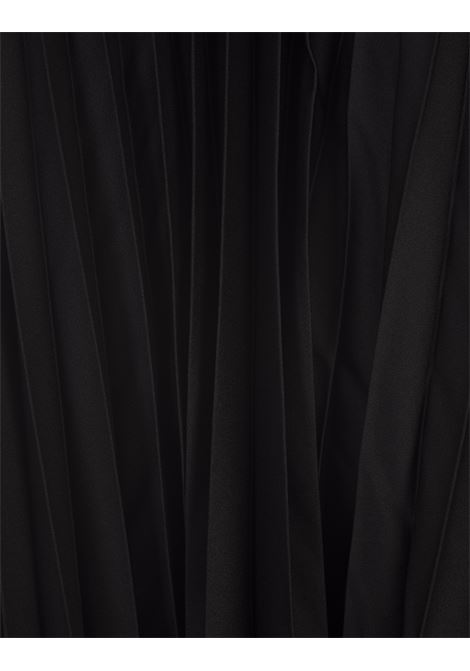 Black Sleeveless Pleated Midi Dress FABIANA FILIPPI | ABD213F1580000H721825