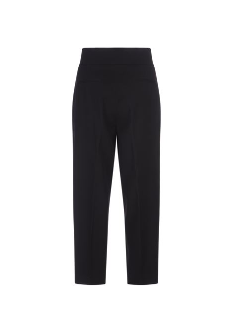 Black Twill Pleated Trousers FABIANA FILIPPI | PAD213F2580000D554825