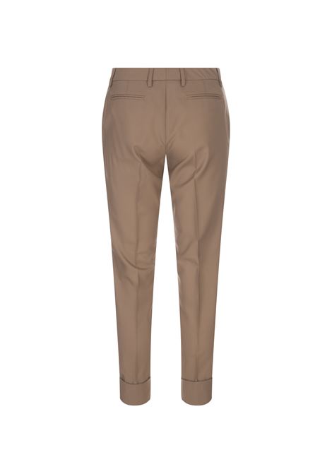 Montefalco Trousers In Camel Cool Wool FABIANA FILIPPI | PADP04F3640000H7131248