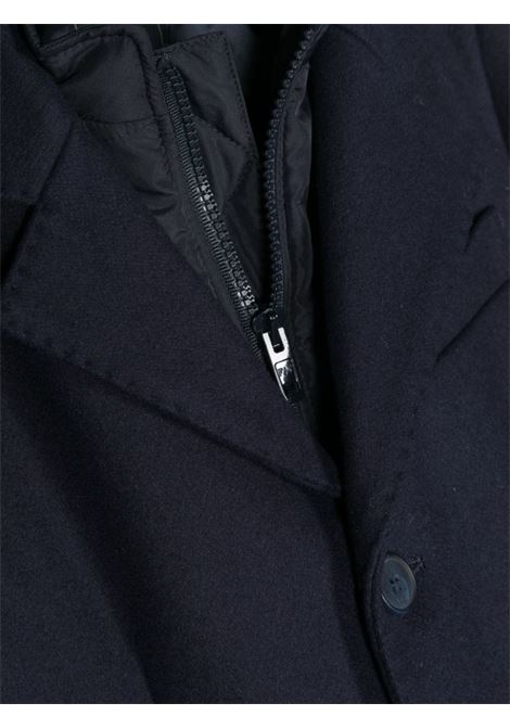 Navy Blue Single-Breasted Coat FAY KIDS | FT2P60-E0051620