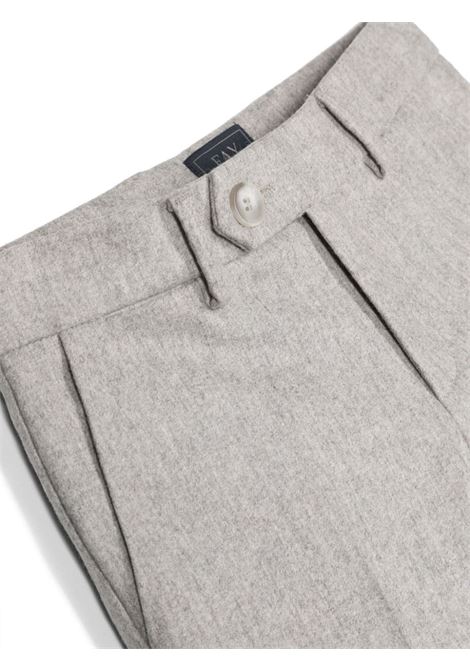 Grey Classic Straight Leg Trousers FAY KIDS | FT6P00-I0172807