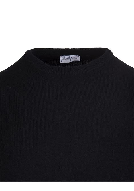Man Black Arg Vintage Pullover FEDELI | UI08006CE-CCNERO