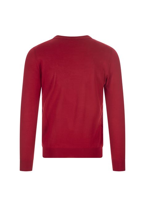 Red Silk and Cashmere Pullover FEDELI | UE07119-CC45