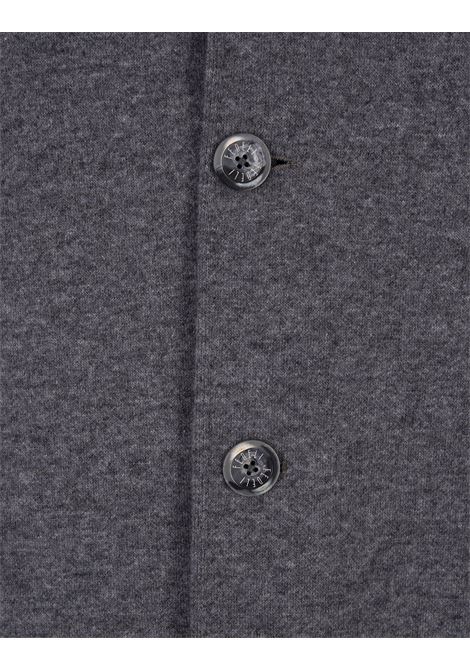 Grey Short Coat With Buttons FEDELI | UI003030088