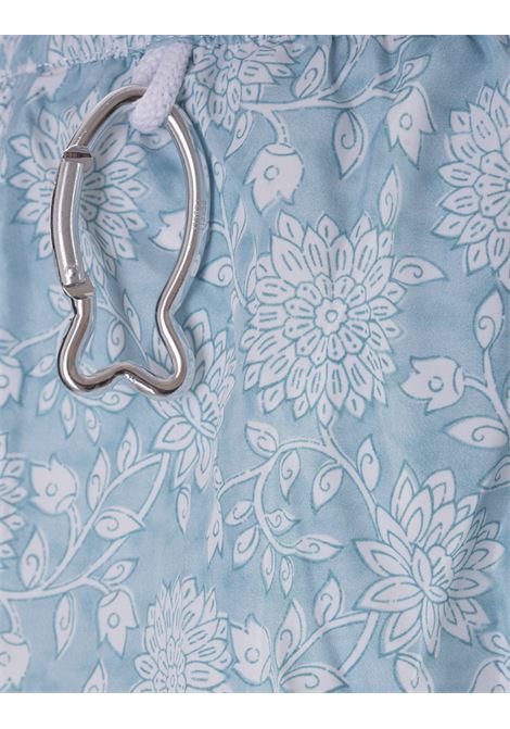 Costume Da Bagno Azzurro Con Pattern Di Fiori FEDELI | UI00318-C0887210