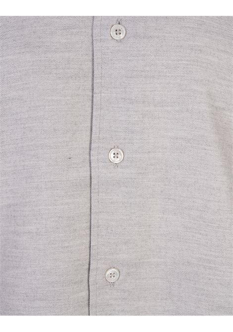 Melange Light Grey Shirt FEDELI | UI00525-CC0006