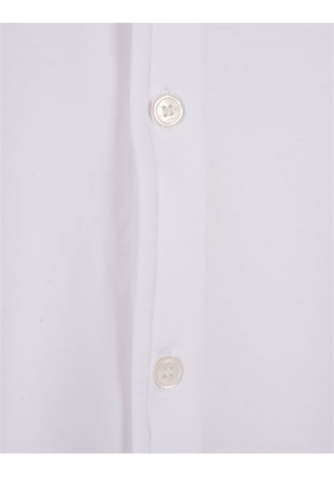 White Stretch Cotton Shirt FEDELI | UI00535-CC1