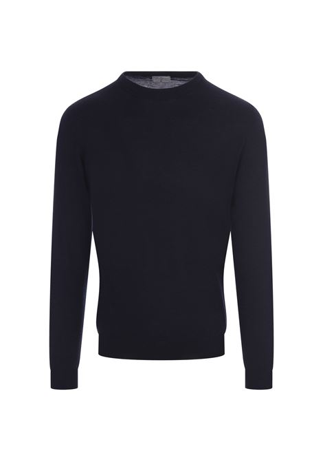 Night Blue Cashmere Sweater FEDELI | UI06157-CC13