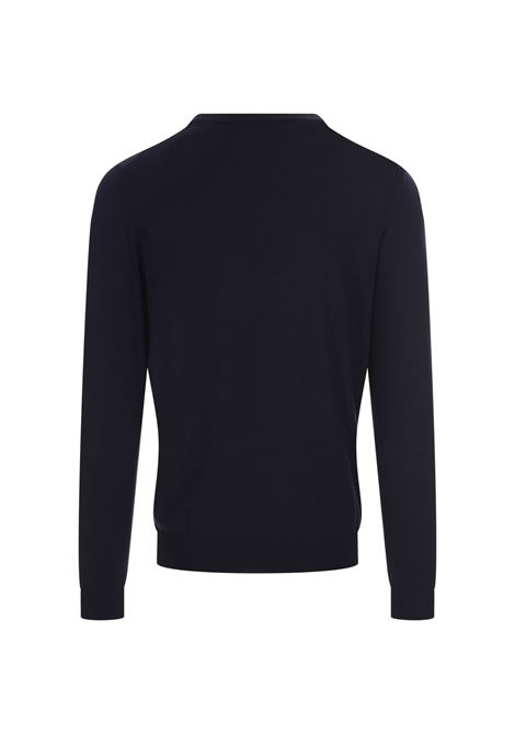 Night Blue Cashmere Sweater FEDELI | UI06157-CC13