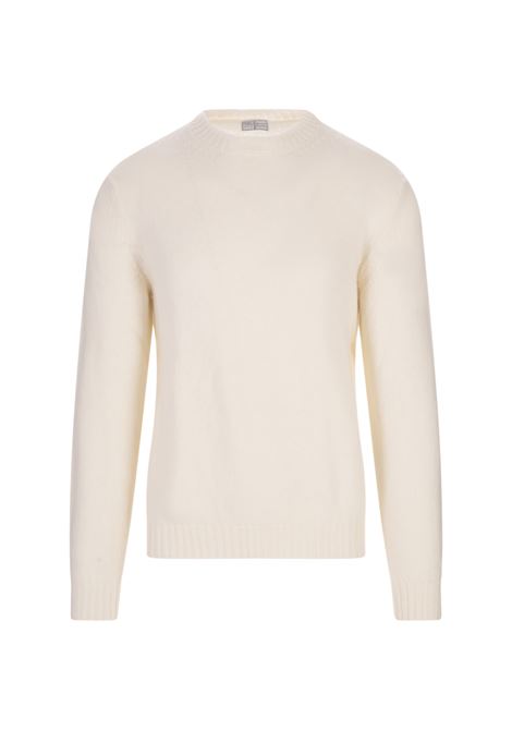 Ivory Wool and Cashmere Pullover FEDELI | UI06235-CC4