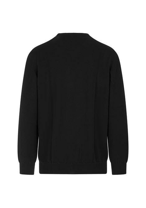 Black Cashmere Round-Neck Pullover FEDELI | UI07001-CCNERO