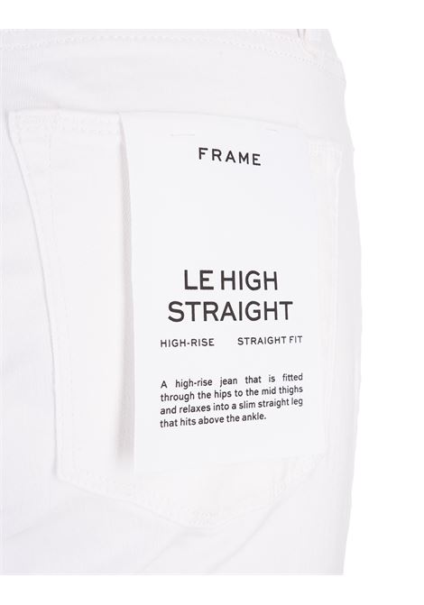 Jeans Le High Straight Bianchi FRAME | LHST790BLANC