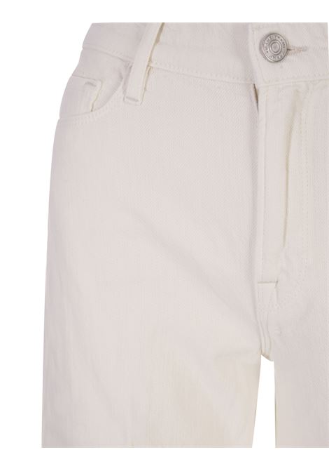 Jeans a Palazzo In Denim Bianco Sporco FRAME | LPP432OFFW