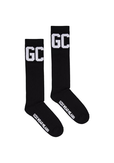 Black Socks With Maxi Logo GCDS | CC94M01010102