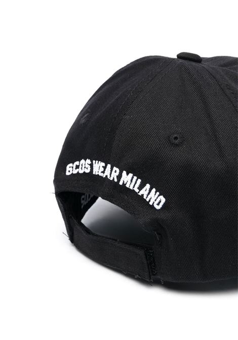 Black Baseball Cap With Logo GCDS | CC94U53001001