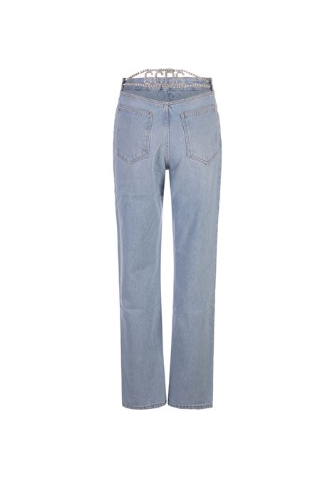 Jeans Chocker Denim Blu Chiaro GCDS | CC94W35022455