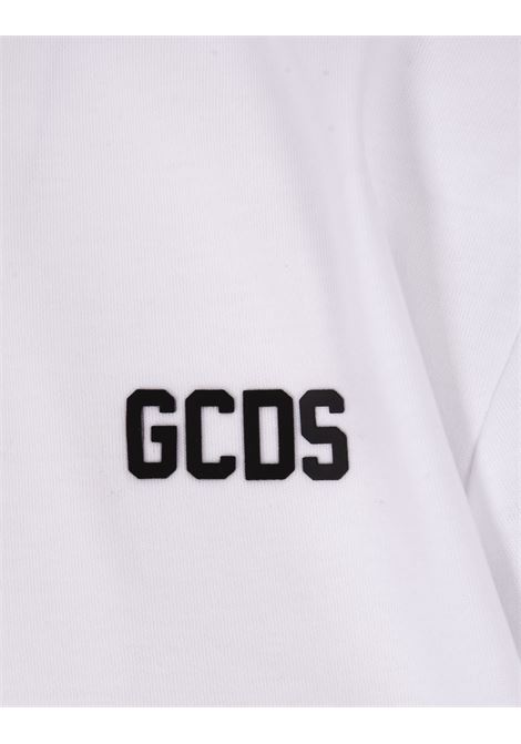 T-Shirt GCDS Low Band Bianca GCDS | FW23M13011701