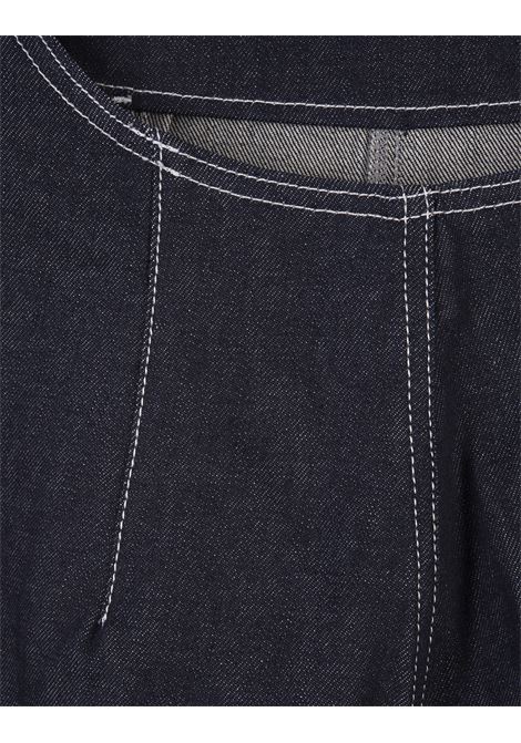 Jeans a Vita Alta Blu Con Scollatura Dietro GCDS | FW23W35021808