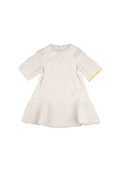 Milk White Crochet Dress GENSAMI | VEST01-B-APEBIANCO LATTE