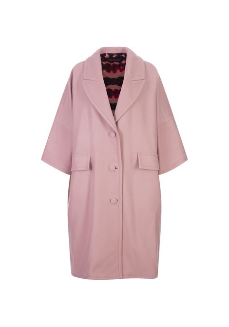 Pink Wool Midi Coat GIANLUCA CAPANNOLO | 23IM380-200105