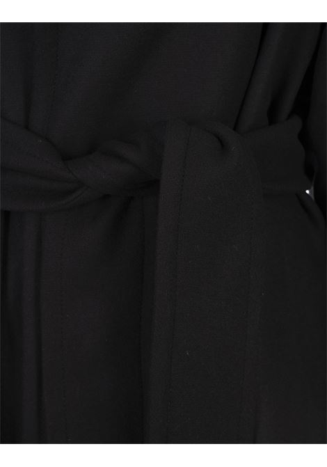 Black Nicole Coat GIANLUCA CAPANNOLO | 23IM401-200BLACK