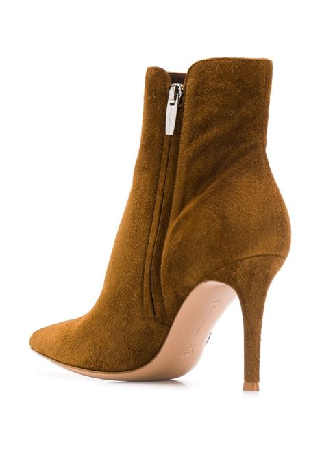 Brown Suede Levy 85 Ankle Boot GIANVITO ROSSI | G70321.85RICCASTEXA