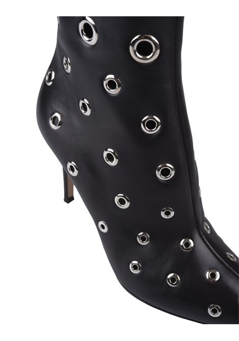 Lydia Bootie 85 Ankle Boots In Black GIANVITO ROSSI | G73069.85RICNAPNERO