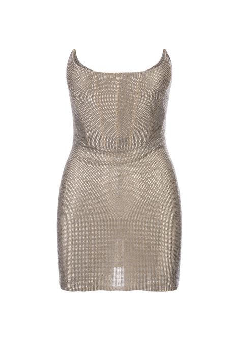 Mini Bustier Dress With Crystals GIUSEPPE DI MORABITO | 319DR-C-21211