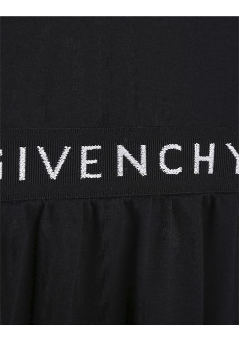 Black Dress With GIVENCHY 4G Waist Tape GIVENCHY KIDS | H1233109B