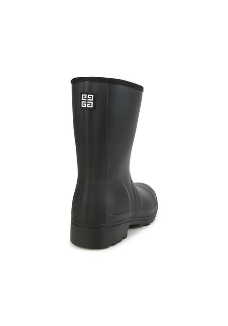 GIVENCHY 4G Rain Boots In Black GIVENCHY KIDS | H1907709B