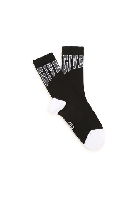 GIVENCHY College Socks In Black GIVENCHY KIDS | H2008209B
