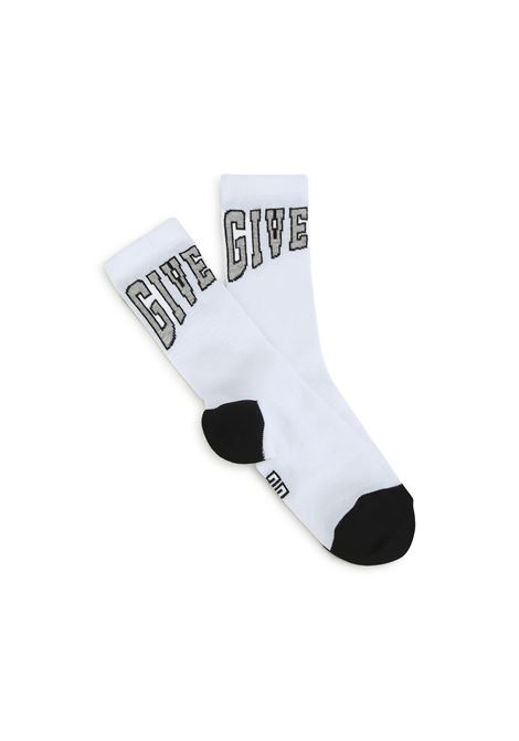 GIVENCHY College Socks In White GIVENCHY KIDS | H2008210P