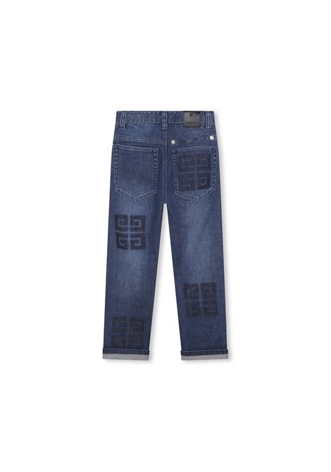 Jeans Slim-Fit 4G Blu GIVENCHY KIDS | H24239Z02