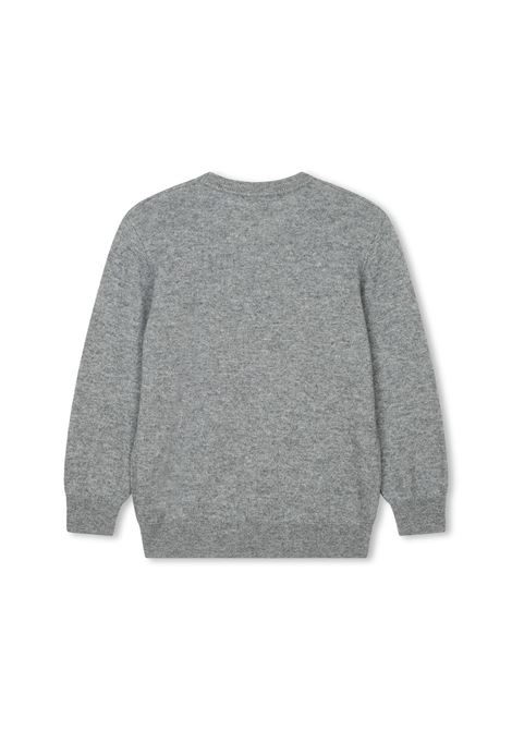 Grey Pullover With Logo GIVENCHY KIDS | H25469A17