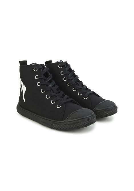 Sneakers Alte Nere Con Logo GIVENCHY KIDS | H2909409B