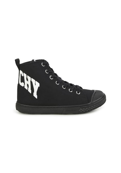 Sneakers Alte Nere Con Logo GIVENCHY KIDS | H2909409B