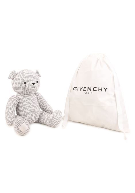Orsacchiotto In Jacquard 4G Grigio GIVENCHY KIDS | H90158050