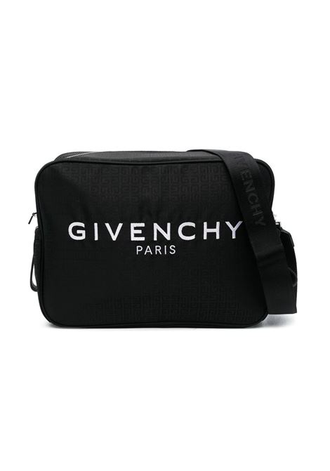 Black Changing Bag With Logo And 4G Motif GIVENCHY KIDS | H9016809B