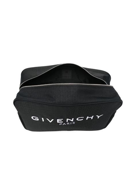 Black Changing Bag With Logo And 4G Motif GIVENCHY KIDS | H9016809B