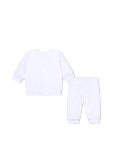White Chenille Set With Teddy GIVENCHY KIDS | H9818810P