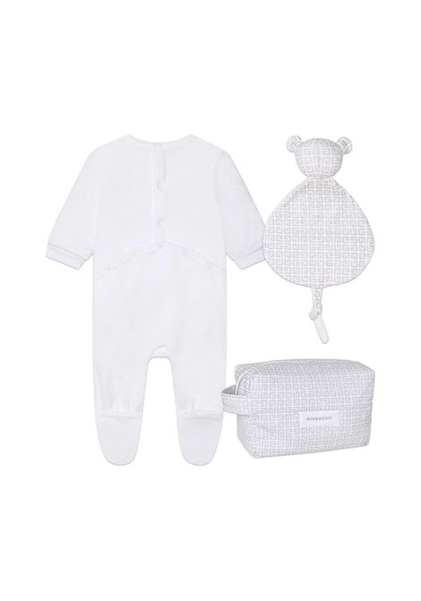 White Baby Set With 4G Motif GIVENCHY KIDS | H9K074N00