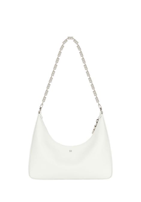 Moon Cut Out Small Bag In Ivory Leather GIVENCHY | BB50LGB1A4105