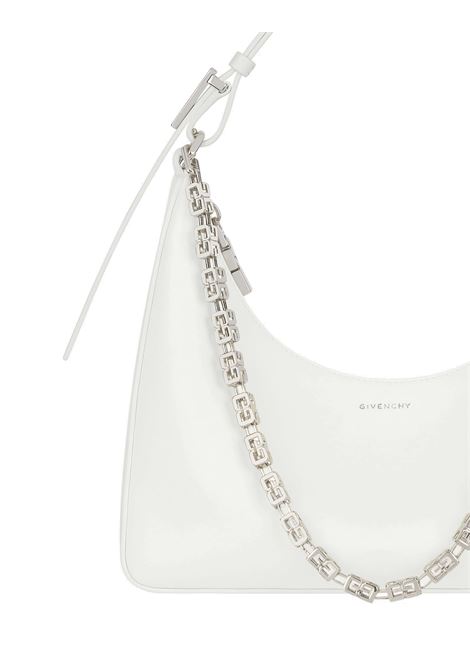 Moon Cut Out Small Bag In Ivory Leather GIVENCHY | BB50LGB1A4105