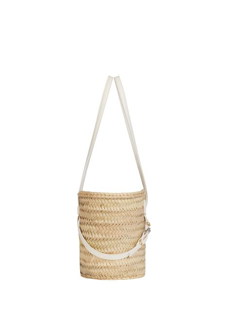 White Voyou Basket Small Model In Raffia GIVENCHY | BB50ULB1UC105