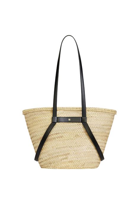 Medium Voyou Basket Bag In Raffia GIVENCHY | BB50V9B1UC001