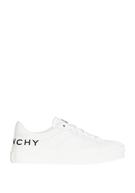Sneakers City Sport GIVENCHY In Pelle Bianca GIVENCHY | BE003GE1TQ116