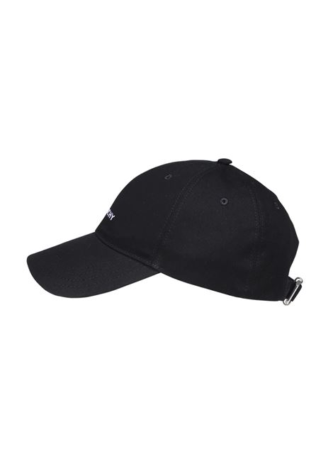 GIVENCHY Baseball Hat In Black Canvas GIVENCHY | BGZ02KG03Y001