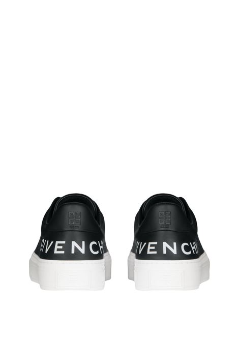 Sneakers City Sport Nere Con Logo Stampato GIVENCHY | BH005VH1GU004