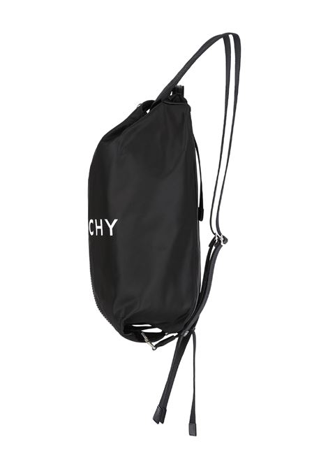 Black Nylon G-Zip Backpack With Logo GIVENCHY | BK50A8K1JE001